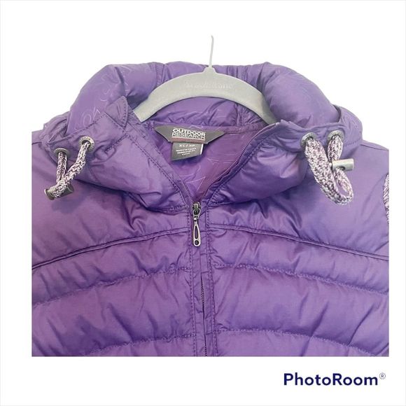 Outdoor Research Plaza Duck Down Hoodie Jacket - Women's Sz XS - Picture 5 of 10